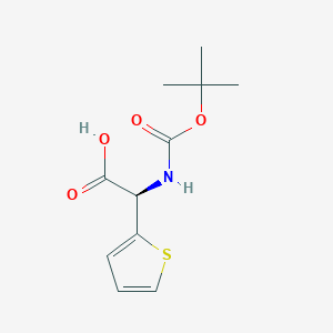 molecular formula C11H15NO4S B1284140 Boc-(R)-2-Thienylglycine CAS No. 74562-03-1
