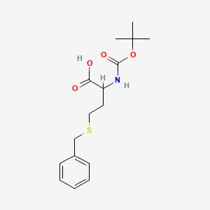 molecular formula C16H23NO4S B1284144 Boc-S-benzyl-DL-homocysteine CAS No. 1290053-06-3