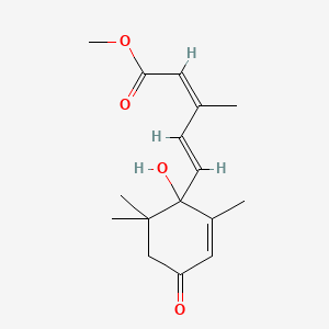 molecular formula C16H22O4 B1284151 Abscisic acid methylester 