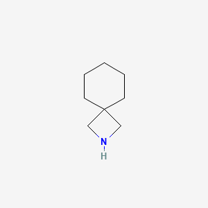 molecular formula C8H15N B1284174 2-氮杂螺[3.5]壬烷 CAS No. 666-08-0