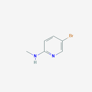 molecular formula C6H7BrN2 B1284176 5-溴-N-甲基吡啶-2-胺 CAS No. 84539-30-0