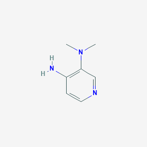 molecular formula C7H11N3 B1284180 N3,N3-Dimethylpyridine-3,4-diamine CAS No. 90008-37-0