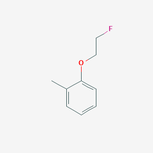 molecular formula C9H11FO B1284190 1-(2-Fluoroethoxy)-2-methylbenzene 