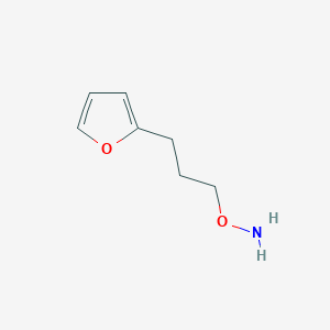 O-[3-(Furan-2-YL)propyl]hydroxylamine