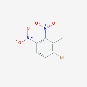 molecular formula C7H5BrN2O4 B1284197 1-Bromo-2-methyl-3,4-dinitrobenzene CAS No. 290353-57-0