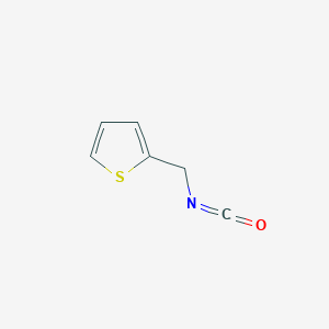 molecular formula C6H5NOS B1284199 2-(Isocyanatomethyl)thiophene CAS No. 71189-20-3