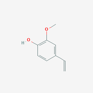 molecular formula C9H10O2 B128420 4-Vinylguaiacol CAS No. 7786-61-0