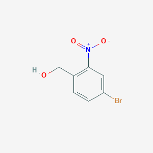 molecular formula C7H6BrNO3 B1284205 4-Bromo-2-nitrobenzyl alcohol CAS No. 22996-19-6