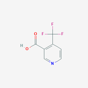 molecular formula C7H4F3NO2 B128421 4-(三氟甲基)烟酸 CAS No. 158063-66-2