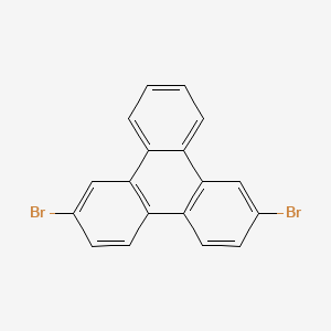 molecular formula C18H10Br2 B1284212 2,7-Dibromotriphenylene CAS No. 888041-37-0