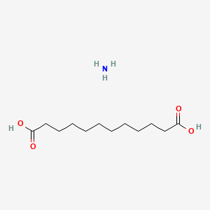 molecular formula C12H25NO4 B1284214 十二二酸铵 CAS No. 59864-79-8