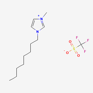 B1284217 1-Methyl-3-n-octylimidazolium Trifluoromethanesulfonate CAS No. 403842-84-2