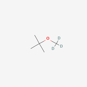 molecular formula C5H12O B1284219 tert-Butyl methyl-d3 ether CAS No. 29366-08-3