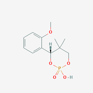 molecular formula C12H17O5P B1284223 (-)-Anicyphos CAS No. 98674-83-0