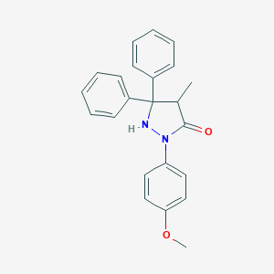 molecular formula C23H22N2O2 B128423 IL-6 (88-121) (human) CAS No. 145990-81-4