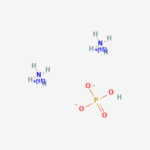 molecular formula H9N2O4P B1284232 Diammonium hydrogenphosphate-15N2 CAS No. 287488-13-5
