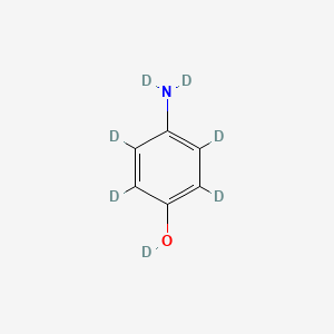 molecular formula C6H7NO B1284235 4-Aminophenol-d7 CAS No. 285132-88-9