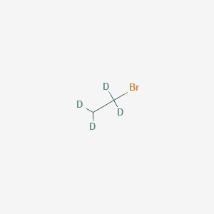 molecular formula C2H5B B1284236 Bromoethane-1,1,2,2-d4 CAS No. 25854-32-4