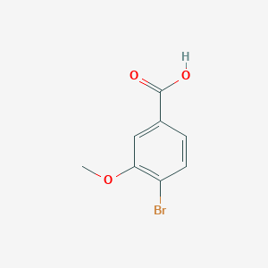 molecular formula C8H7BrO3 B1284238 4-溴-3-甲氧基苯甲酸 CAS No. 56256-14-5