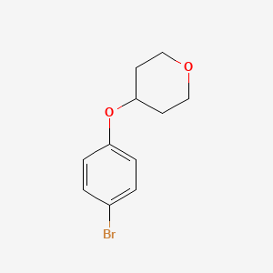 4-(4-Bromophenoxy)tetrahydro-2H-pyran