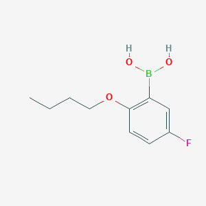 molecular formula C10H14BFO3 B1284247 2-Butoxy-5-fluorophenylboronic acid CAS No. 480438-62-8