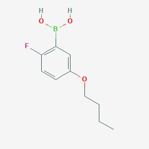 molecular formula C10H14BFO3 B1284254 5-Butoxy-2-fluorophenylboronic acid CAS No. 849062-31-3