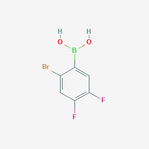 2-Bromo-4,5-difluorophenylboronic acid