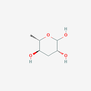 molecular formula C6H12O4 B12842653 Ascarylopyranose 