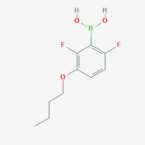 molecular formula C10H13BF2O3 B1284279 3-Butoxy-2,6-difluorophenylboronic acid CAS No. 849062-15-3
