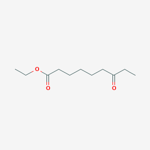 molecular formula C11H20O3 B012843 Ethyl 7-oxononanoate CAS No. 104092-78-6