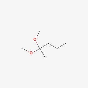 molecular formula C7H16O2 B12843018 2,2-Dimethoxypentane CAS No. 55904-98-8
