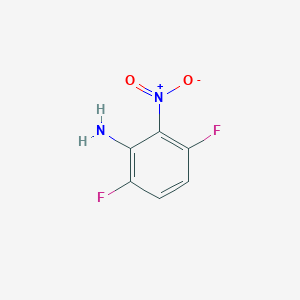 molecular formula C6H4F2N2O2 B12843146 3,6-Difluoro-2-nitroaniline 