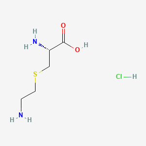 molecular formula C5H13ClN2O2S B1284315 S-(2-Aminoethyl)-L-cysteine hydrochloride CAS No. 20662-32-2