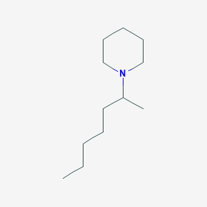 1-(Heptan-2-YL)piperidine