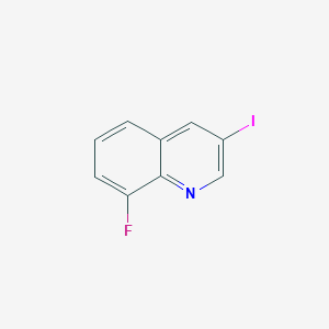 molecular formula C9H5FIN B1284323 8-Fluoro-3-iodoquinoline CAS No. 866782-59-4
