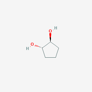 molecular formula C5H10O2 B128437 trans-1,2-Cyclopentanediol CAS No. 5057-99-8