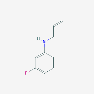 molecular formula C9H10FN B12843988 N-Allyl-3-fluoroaniline CAS No. 477983-23-6