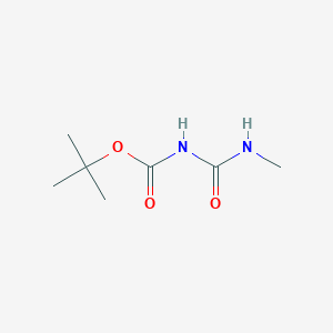 molecular formula C7H14N2O3 B12844052 1-Methyl-3-tert-butoxycarbonylurea 