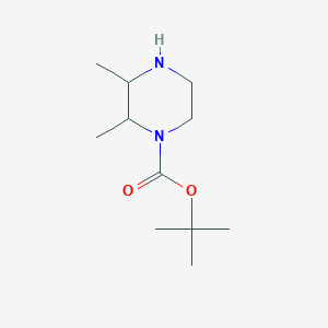 B1284453 Tert-butyl 2,3-dimethylpiperazine-1-carboxylate CAS No. 886780-49-0