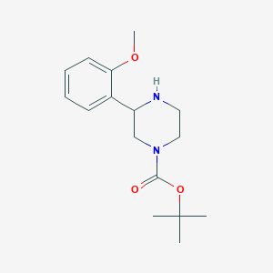 3-(2-METHOXY-PHENYL)-PIPERAZINE-1-CARBOXYLIC ACID TERT-BUTYL ESTER