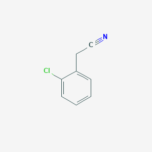 molecular formula C8H6ClN B128450 2-Chlorobenzyl cyanide CAS No. 2856-63-5