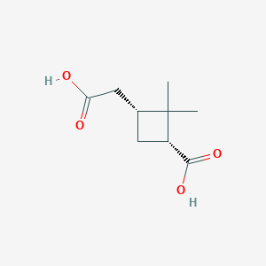 molecular formula C9H14O4 B12845136 Cis-Pinic Acid 