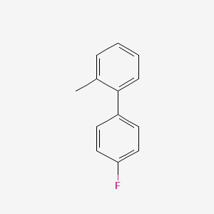 molecular formula C13H11F B12845949 4-Fluoro-2'-methyl-1,1'-biphenyl 