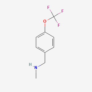 N-Methyl-1-(4-(trifluoromethoxy)phenyl)methanamine