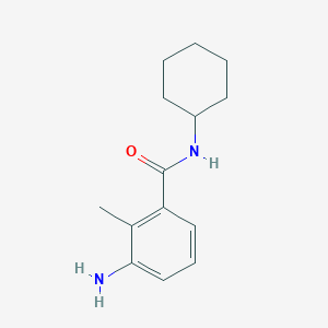 3-amino-N-cyclohexyl-2-methylbenzamide