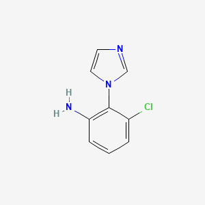 3-chloro-2-(1H-imidazol-1-yl)aniline