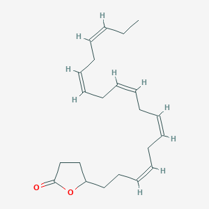 molecular formula C22H32O2 B12846625 Dihydro-5-(3Z,6Z,9Z,12Z,15Z)-3,6,9,12,15-octadecapentaen-1-yl-2(3H)-furanone 
