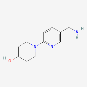 1-[5-(Aminomethyl)-2-pyridinyl]-4-piperidinol