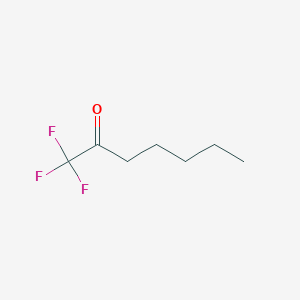 molecular formula C7H11F3O B12847238 1,1,1-Trifluoroheptan-2-one CAS No. 453-41-8