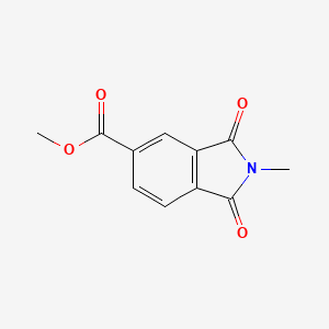 molecular formula C11H9NO4 B12847753 Methyl 2-methyl-1,3-dioxoisoindoline-5-carboxylate 